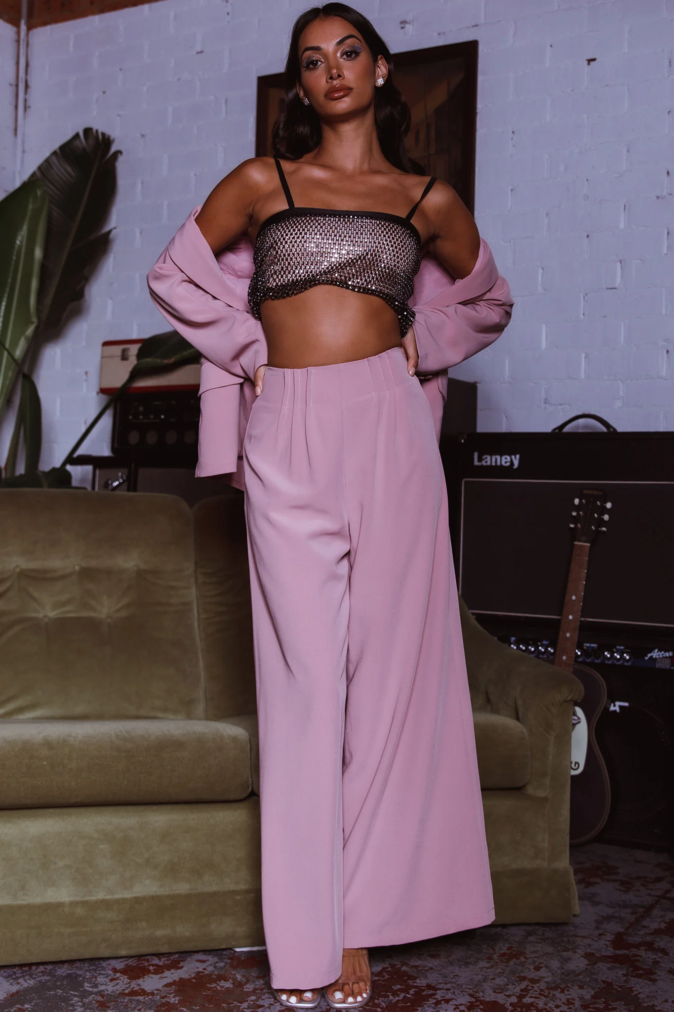 Vous Etes Belle Blazer Blush - Image 7