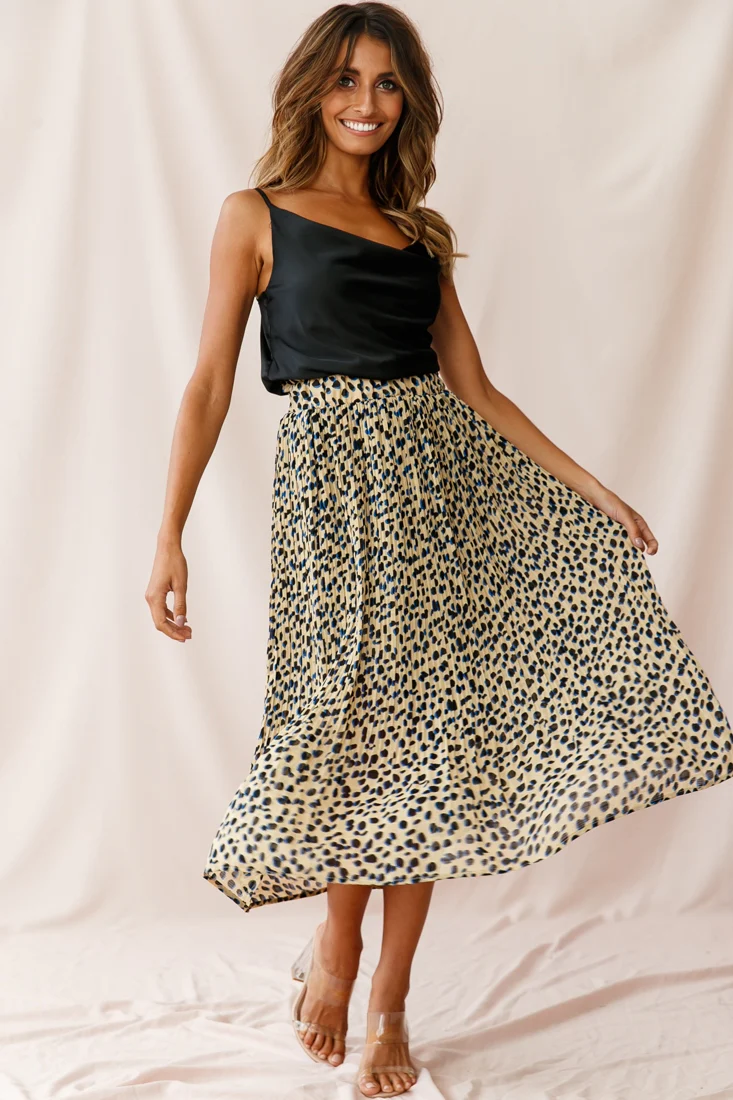 Xanadu Cowl Neck Cami Top Black - Image 7